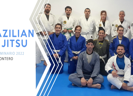 Banner Primer seminario brazilian jiu jitsu por daniel montero
