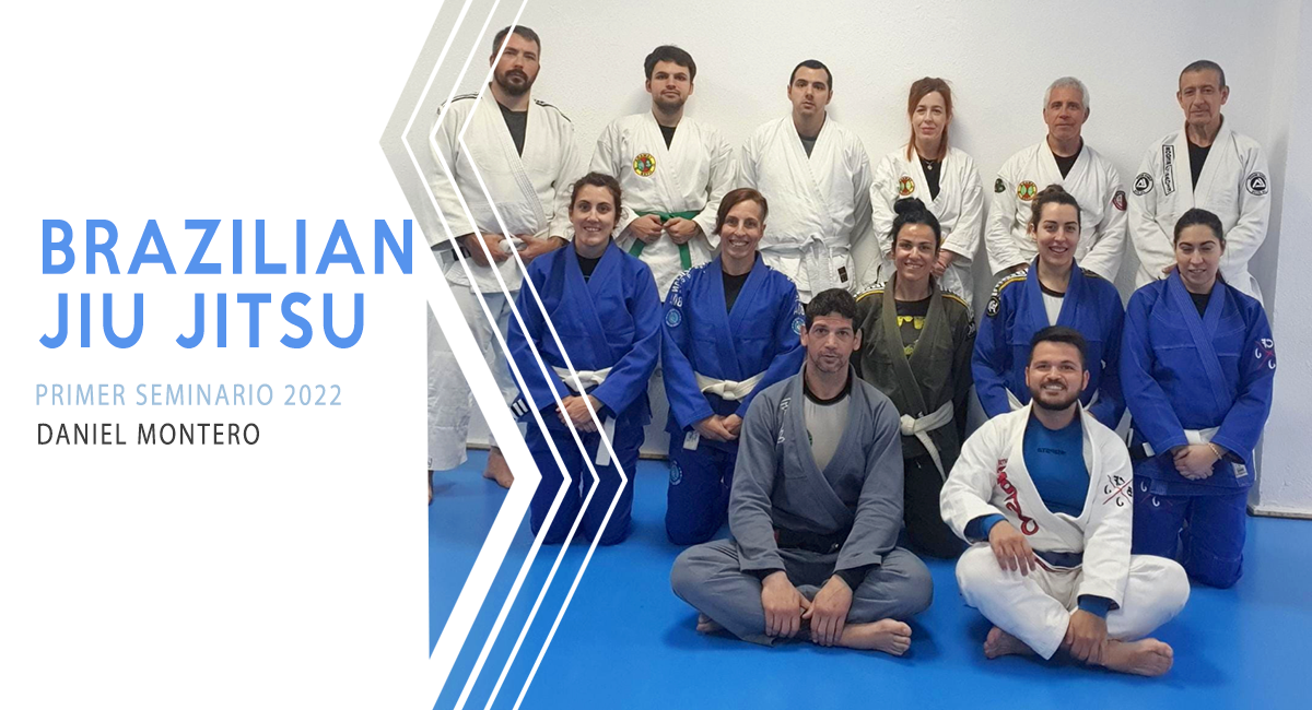 Banner Primer seminario brazilian jiu jitsu por daniel montero